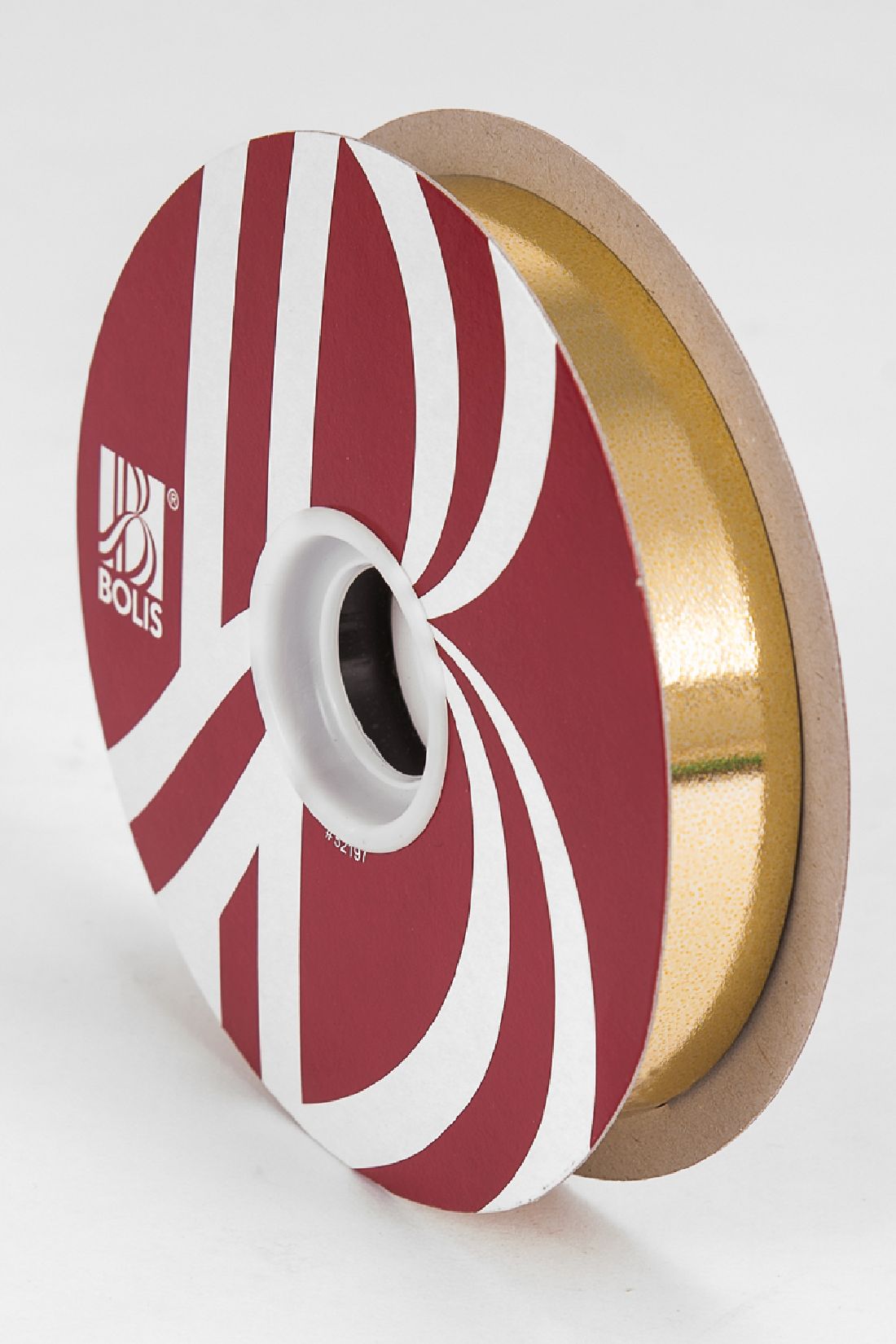 Kräuselband metallic, Ziehband GOLD 02 Geschenkband 19mm 100Meter